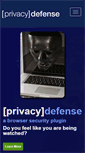 Mobile Screenshot of privacydefense.net